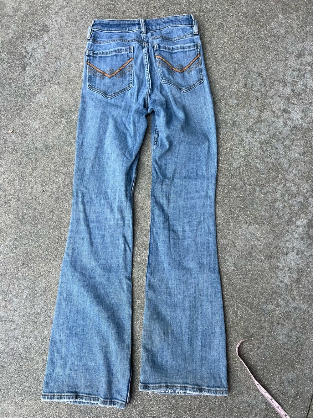 Idyllwind Light Blue Flared Jeans — High-Rise Wide Leg